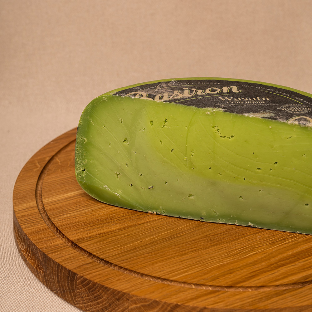 Ser holenderski dojrzewający z wasabi