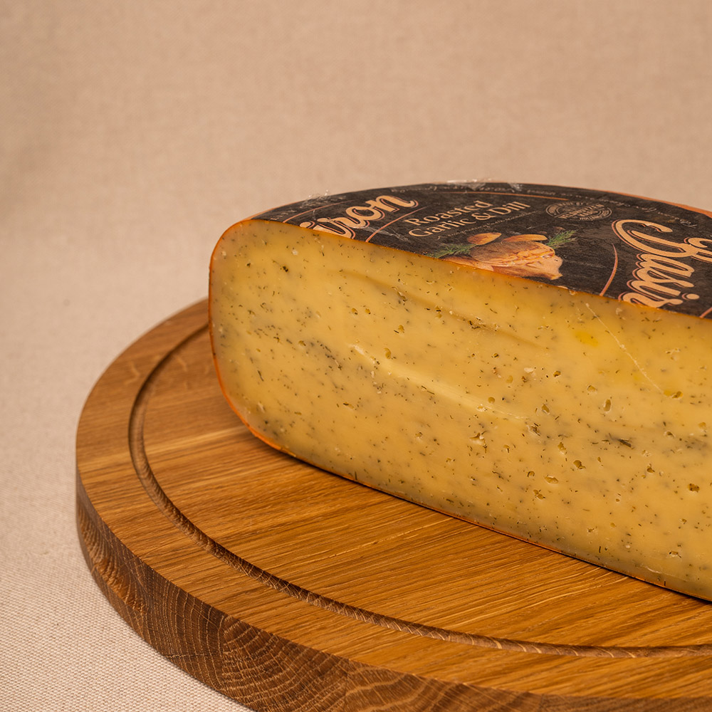 gouda ser holenderski z czosnkiem